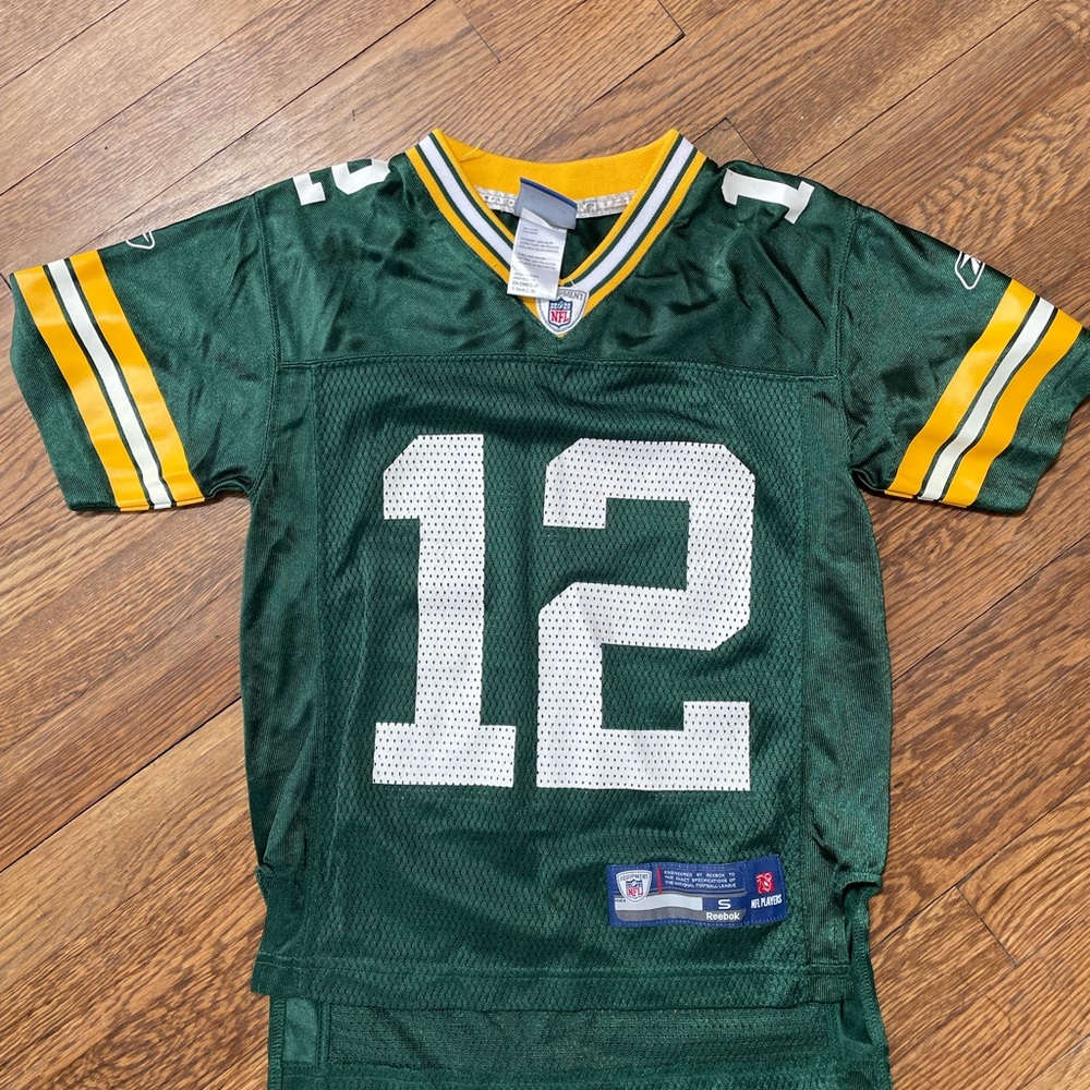 Vintage Aaron Rogers Greenbay Packers Football Jersey